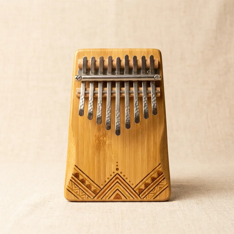 Bamboo Kalimba — 8-Key Pentatonic Starter Thumb Piano - 1