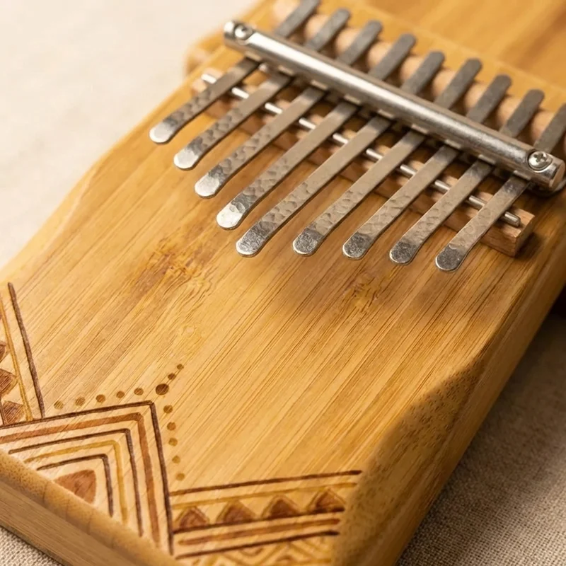 Bamboo Kalimba — 8-Key Pentatonic Starter Thumb Piano - 3