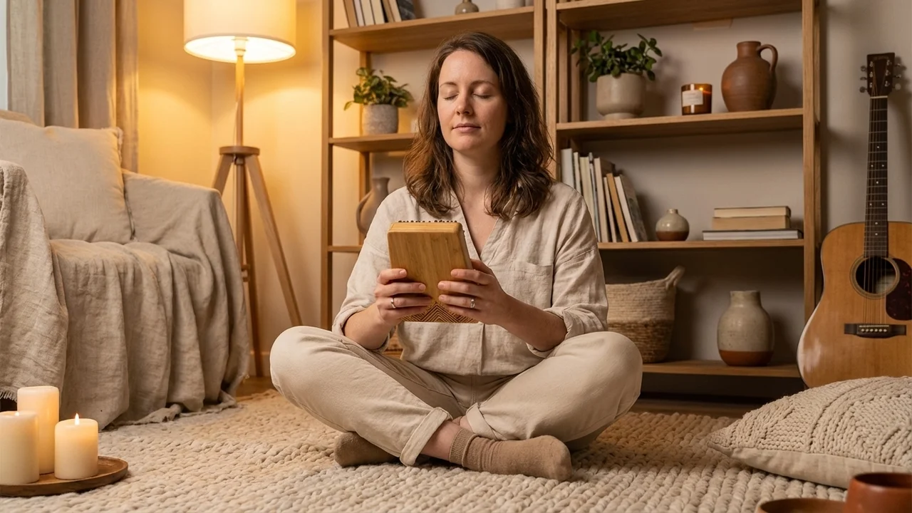 Bamboo Kalimba — 8-Key Pentatonic Starter Thumb Piano - 5
