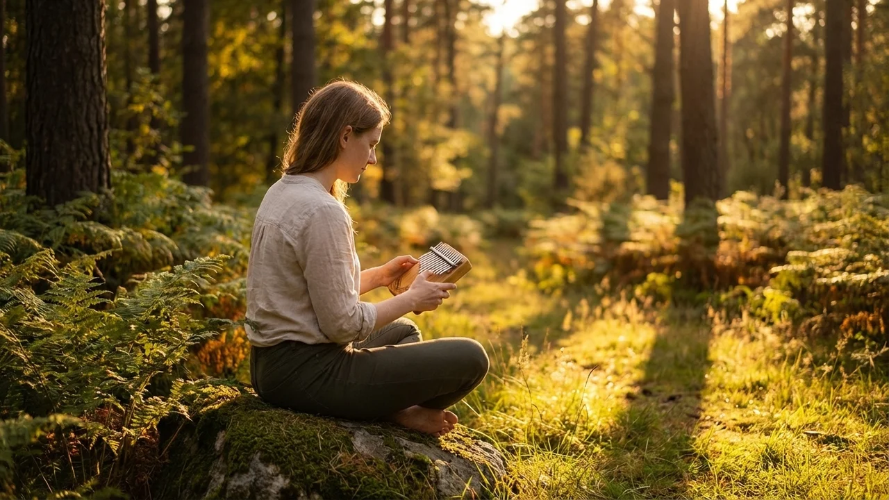 Bamboo Kalimba — 8-Key Pentatonic Starter Thumb Piano - 6
