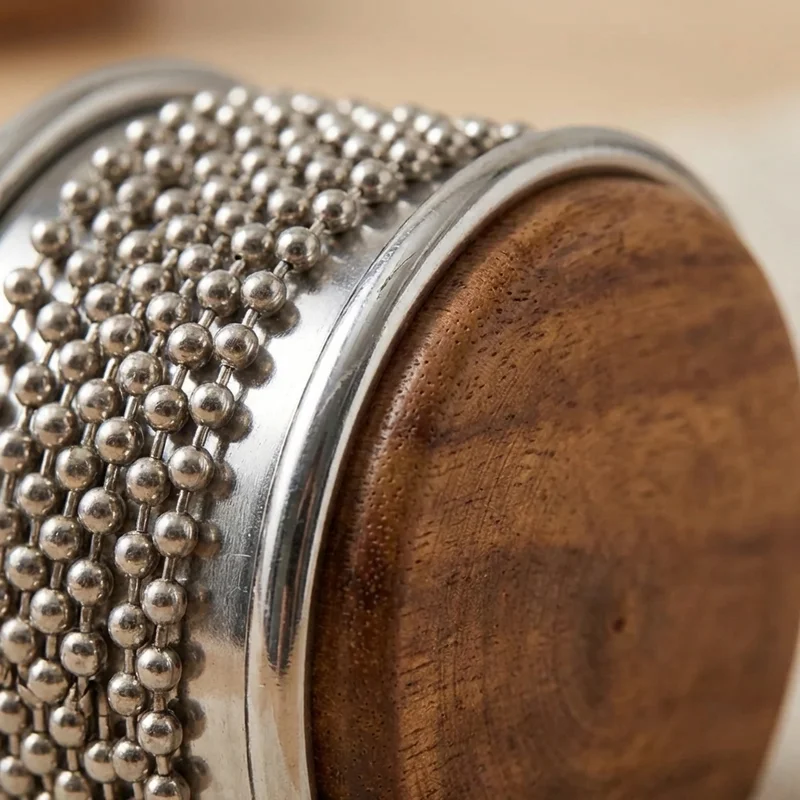 Steel Bead Cabasa — Medium Chrome Finish Professional - 3