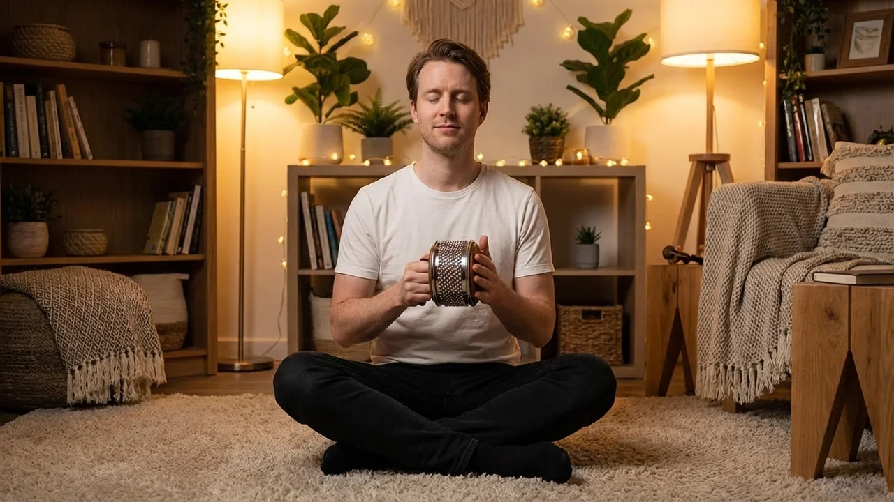 Steel Bead Cabasa — Medium Chrome Finish Professional - 5