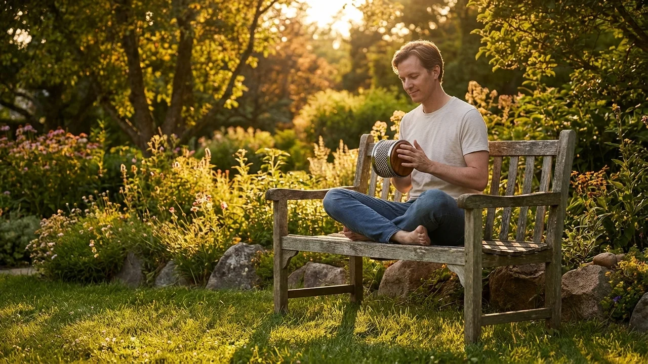 Steel Bead Cabasa — Medium Chrome Finish Professional - 6