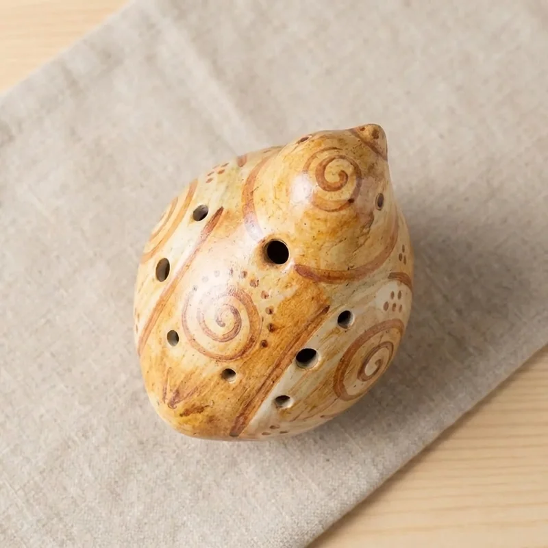 Animal-Shaped Ceramic Ocarina — Alto C 6-Hole - 2