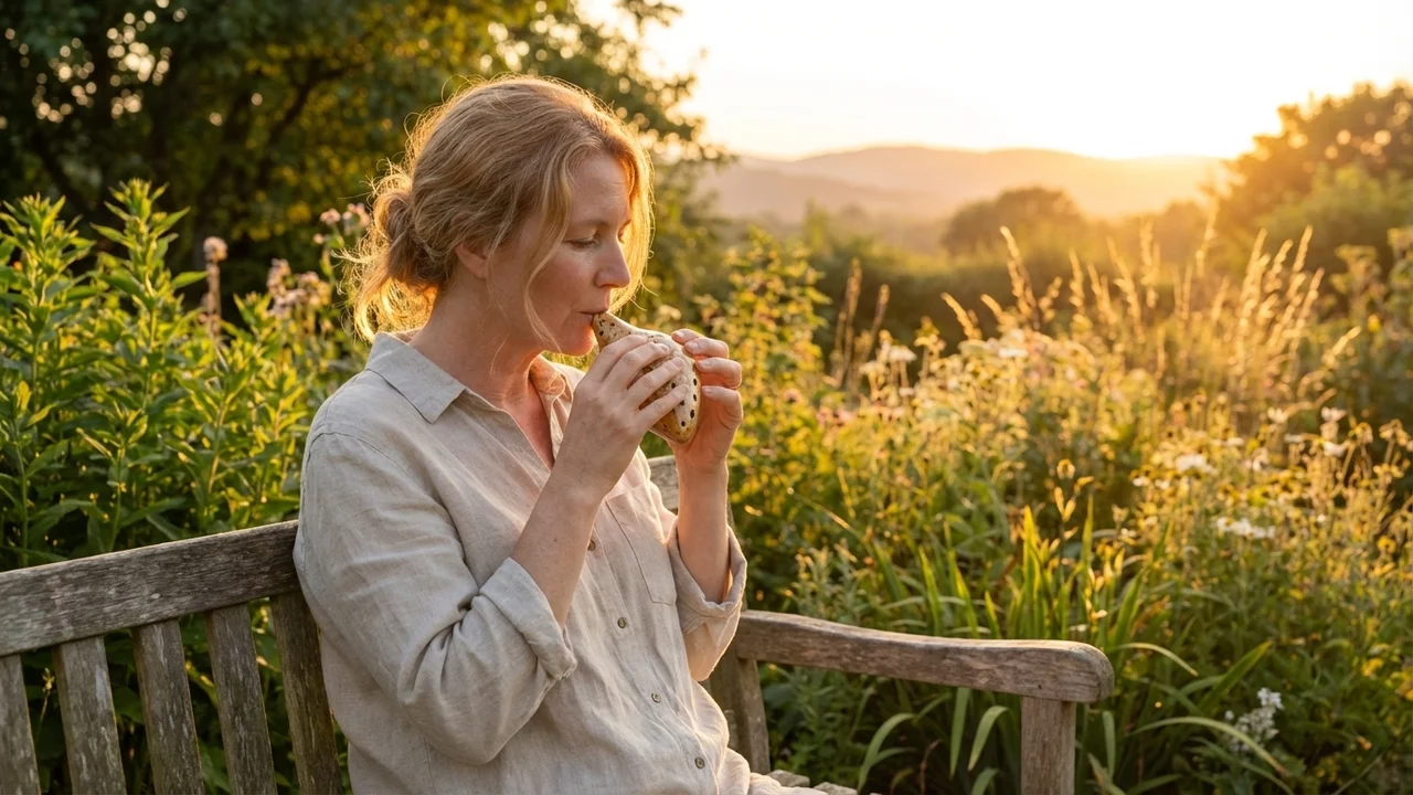 Animal-Shaped Ceramic Ocarina — Alto C 6-Hole - 6
