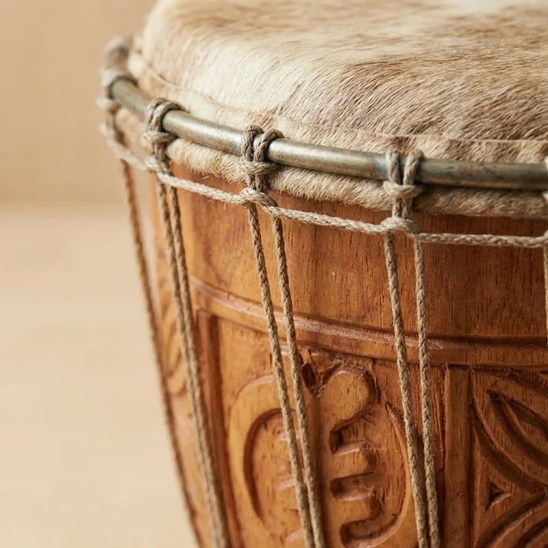 Ghanaian Cedar Djembe — 10
