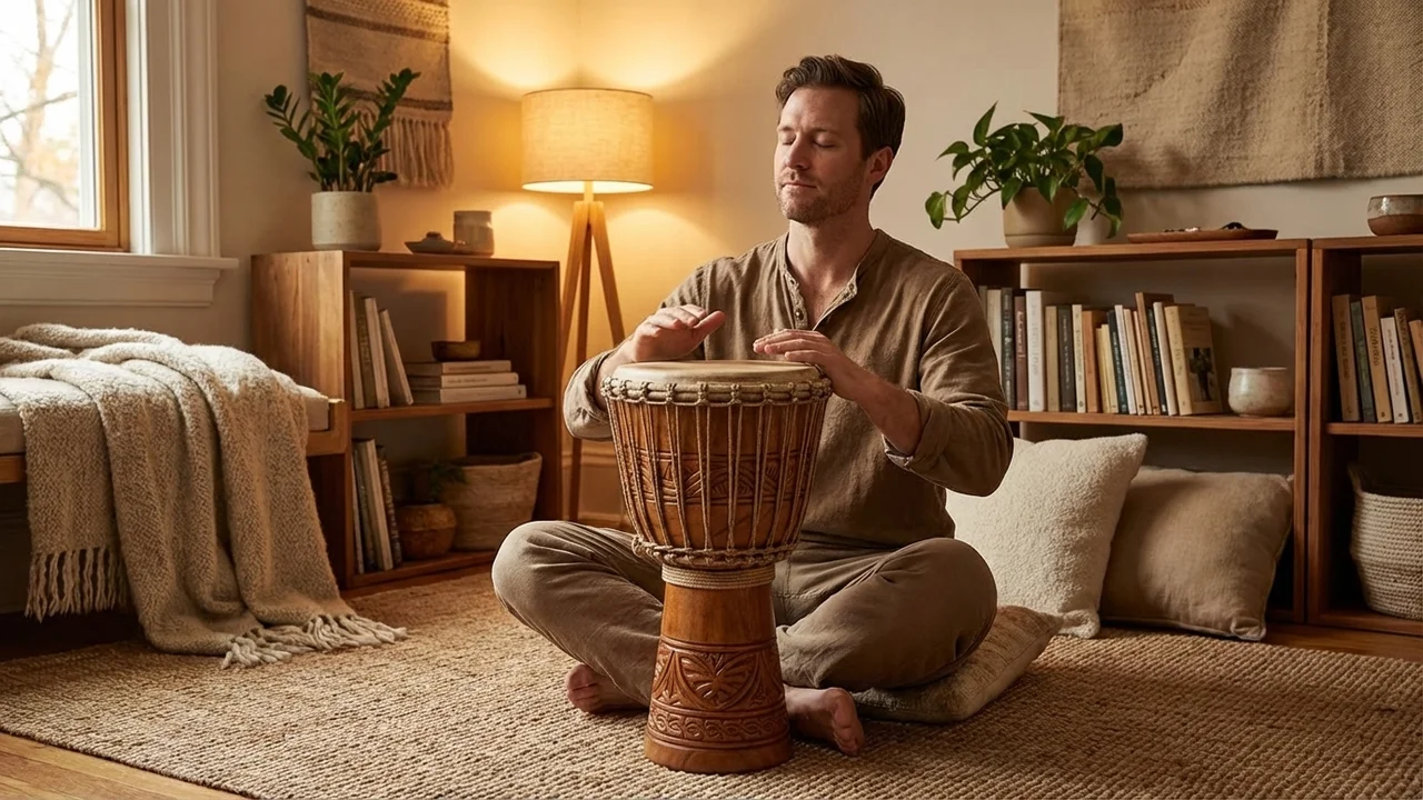 Lenke Hardwood Professional Djembe — 14