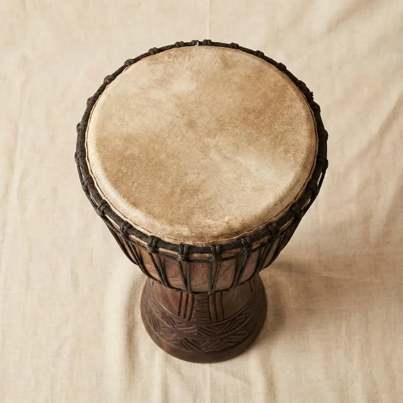 Malian Rope-Tuned Djembe — 13