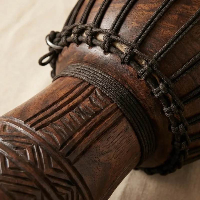 Malian Rope-Tuned Djembe — 13