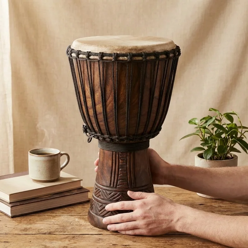 Malian Rope-Tuned Djembe — 13