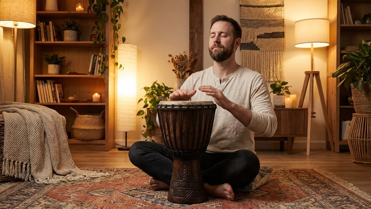 Malian Rope-Tuned Djembe — 13