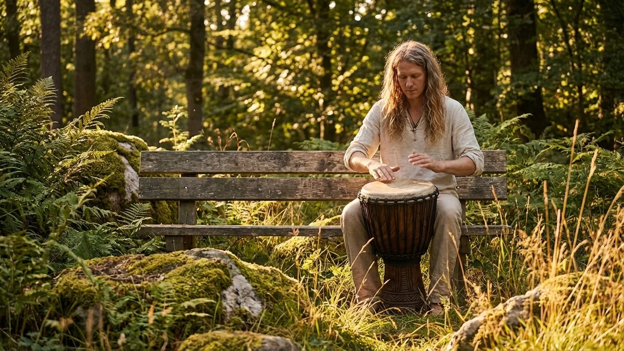 Malian Rope-Tuned Djembe — 13
