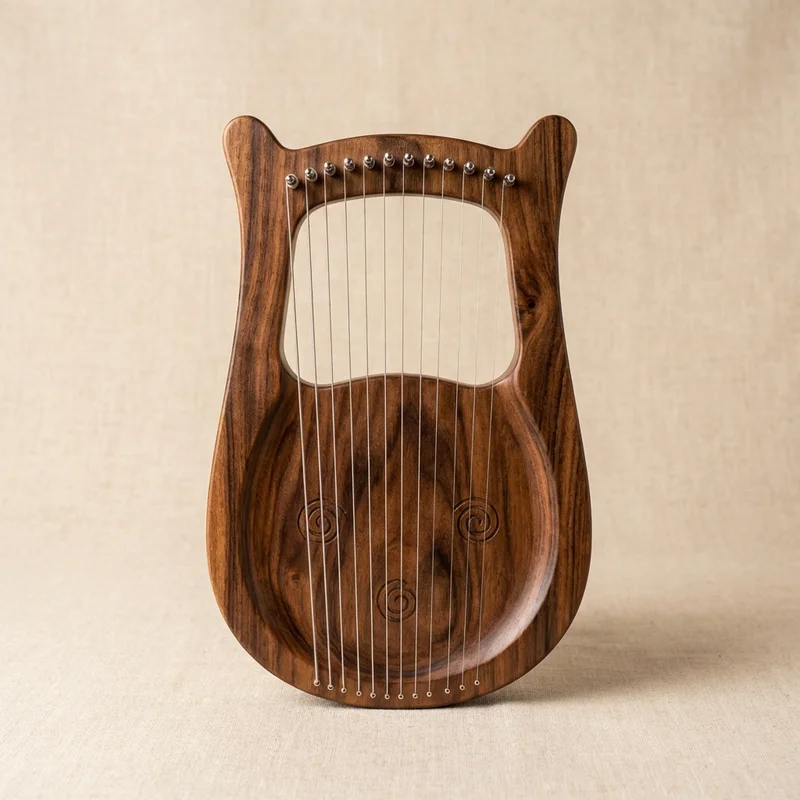 Rosewood Harpika — 16-String Meditation & Sound Healing - 1