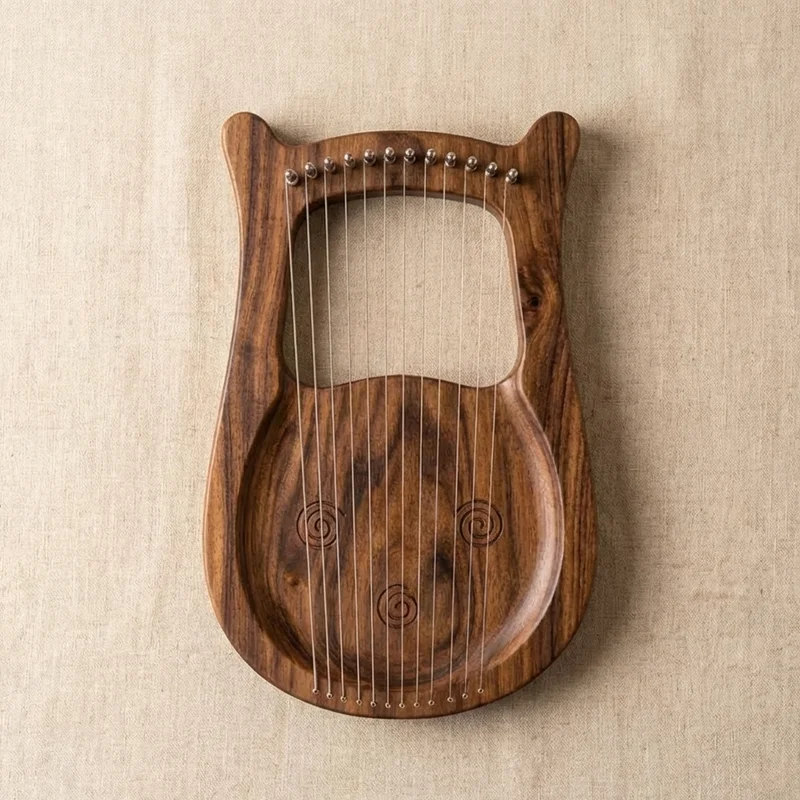 Rosewood Harpika — 16-String Meditation & Sound Healing - 2