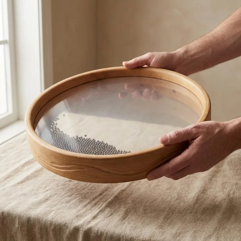 Cedar Ocean Drum — 14-Inch Calming Waves - 4