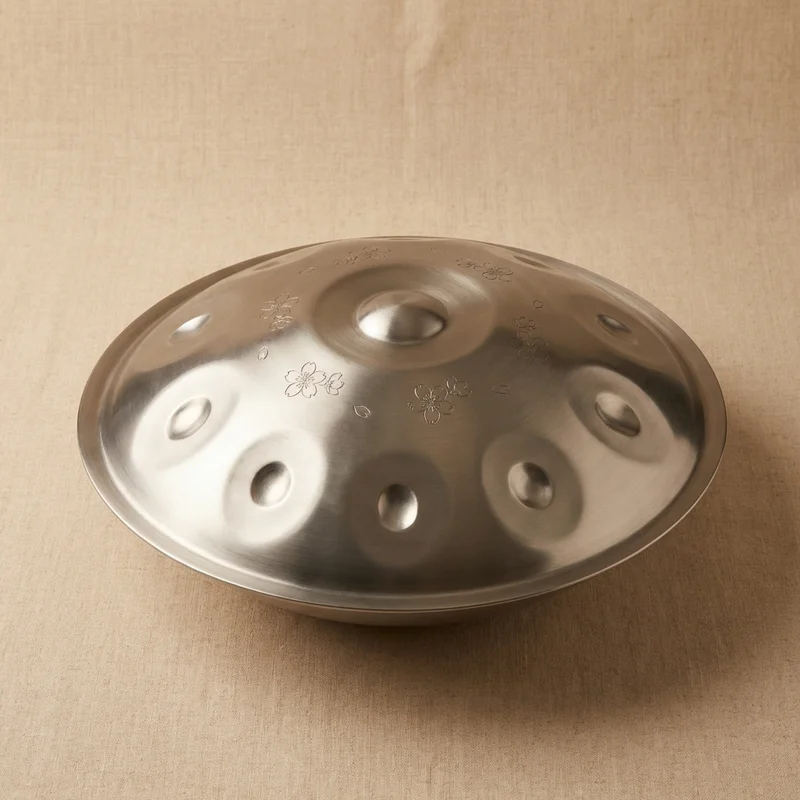 Handpan Akebono — 9 Notes Stainless Steel Japanese Scale - 1