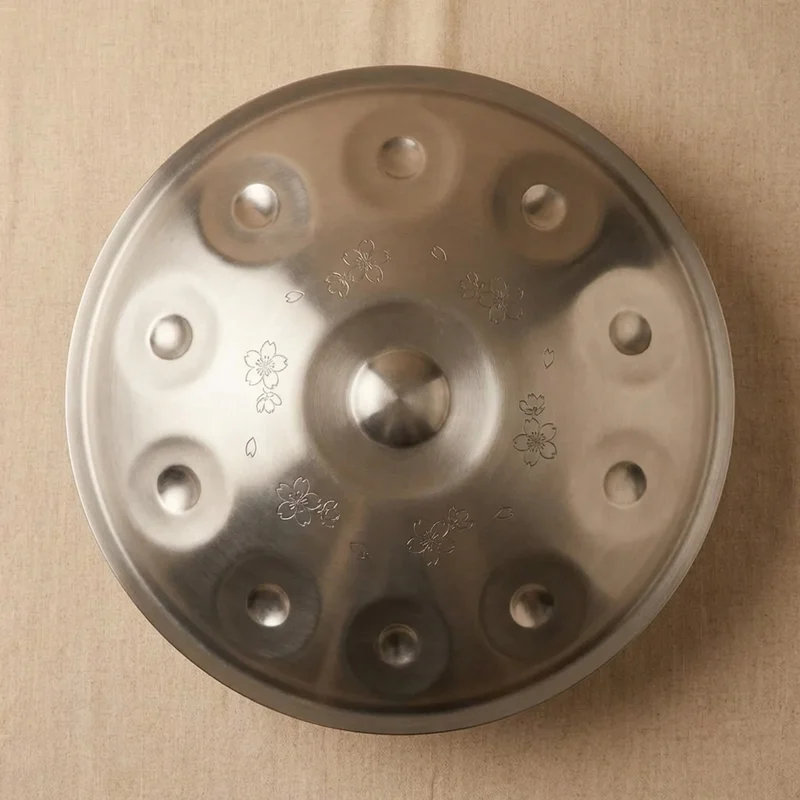 Handpan Akebono — 9 Notes Stainless Steel Japanese Scale - 2