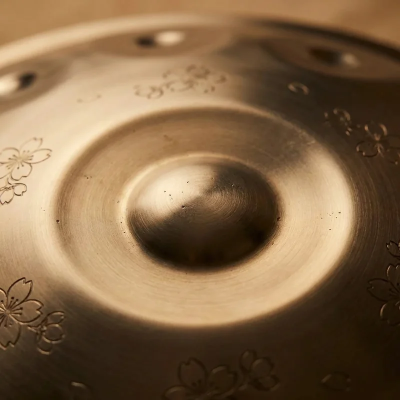 Handpan Akebono — 9 Notes Stainless Steel Japanese Scale - 3