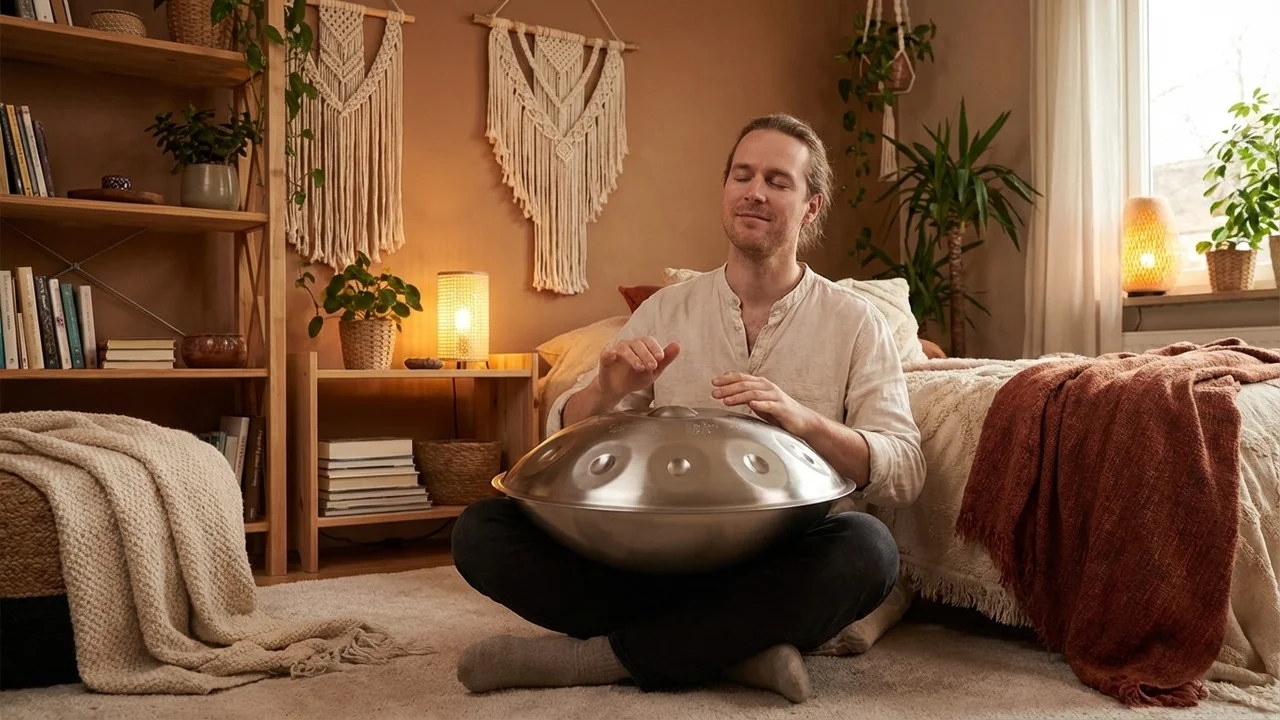 Handpan Akebono — 9 Notes Stainless Steel Japanese Scale - 5