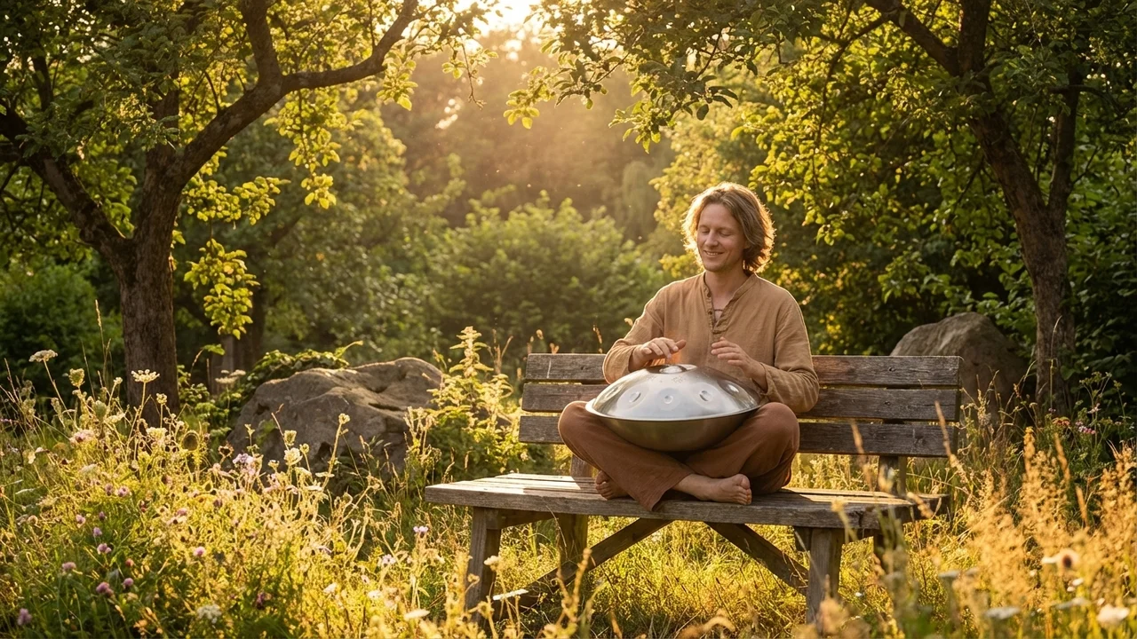 Handpan Akebono — 9 Notes Stainless Steel Japanese Scale - 6
