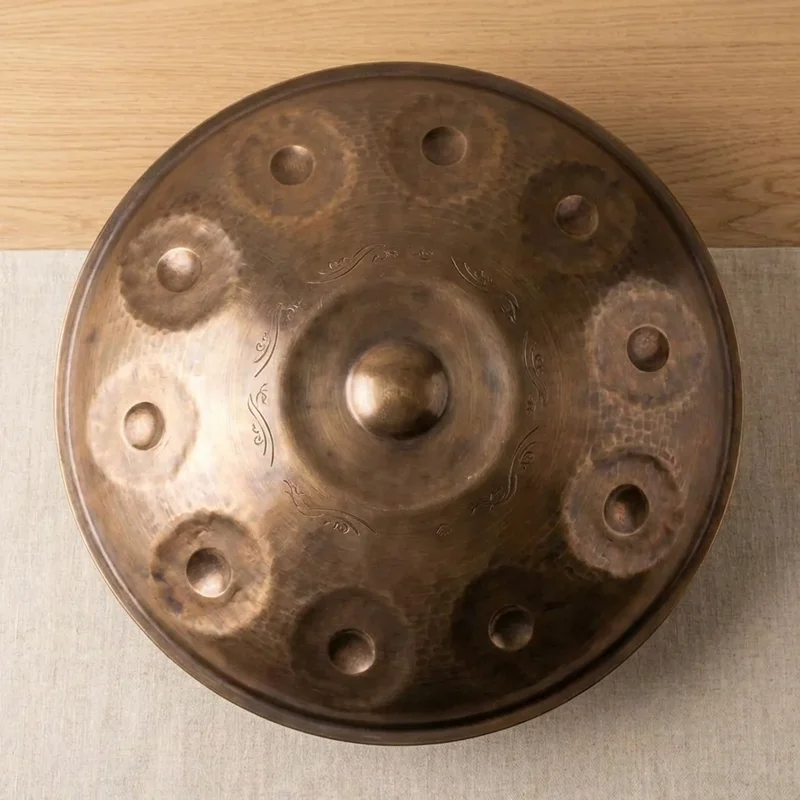 Handpan Celtic Minor — 10 Notes Ember Steel Heritage - 2