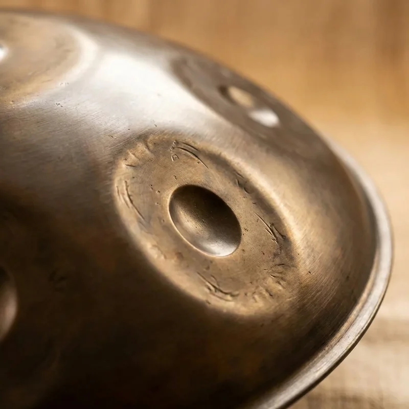 Handpan D Kurd — 9 Notes D Minor Nitrided Steel - 3