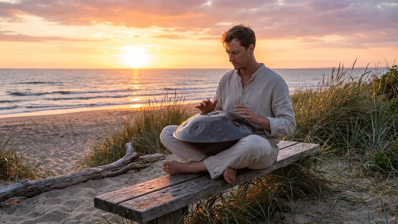 Handpan D Kurd — 9 Notes D Minor Nitrided Steel - 6