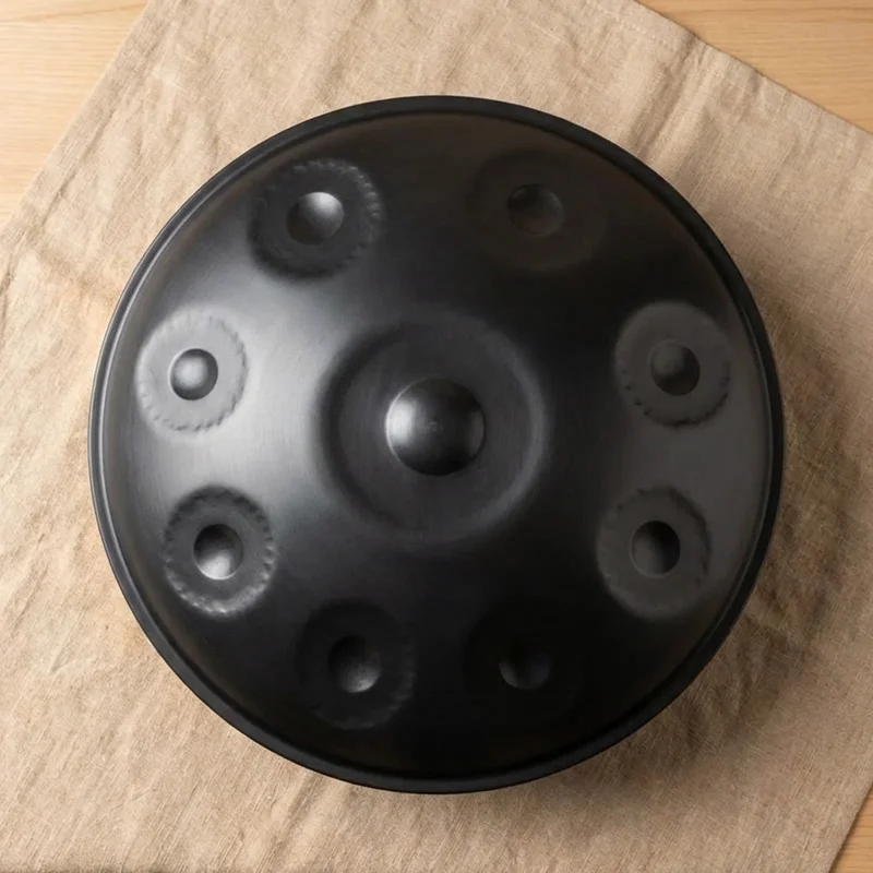 Travel Handpan Pygmy — 8 Notes Compact 45cm Nitrided - 2