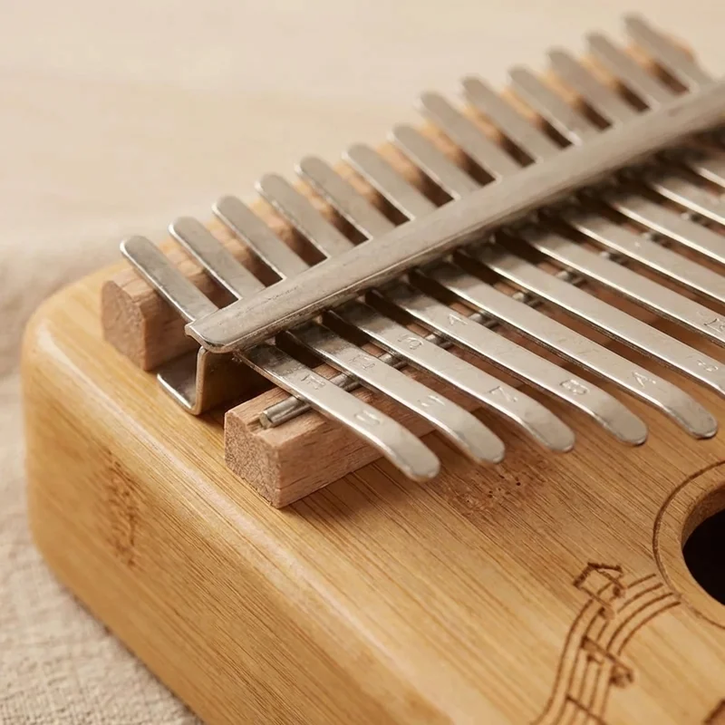 Bamboo Kalimba — 8-Key Mini Explorer for Young Musicians - 3