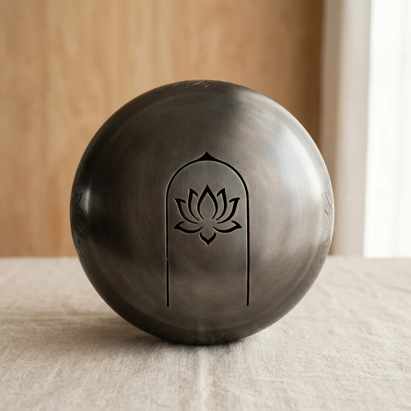 Steel Meditation Drum — A Minor Lotus Bloom - 1