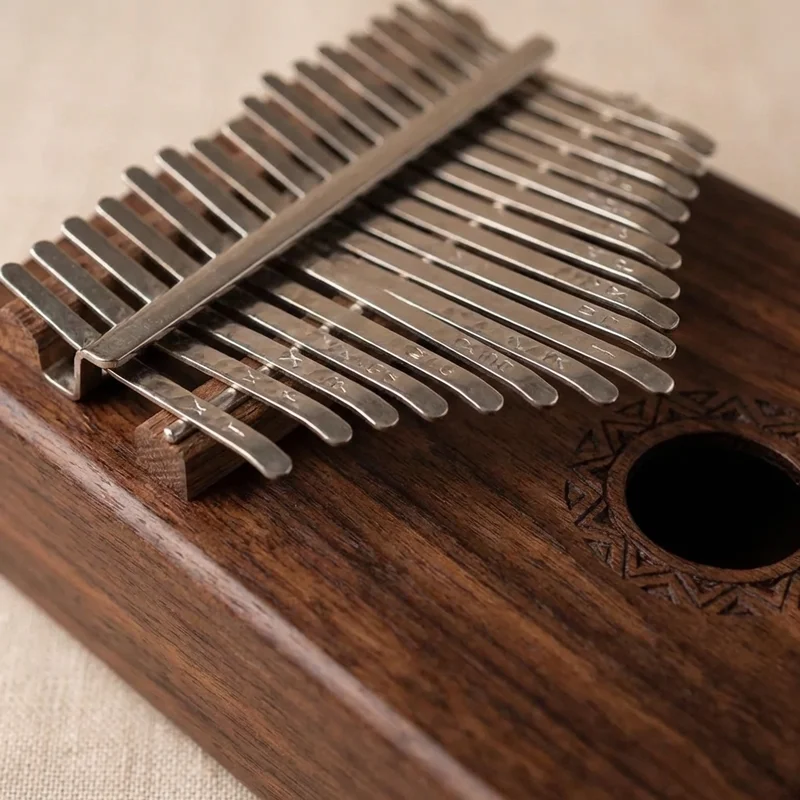 Rosewood Kalimba — 21-Key Chromatic Eco-Certified - 3
