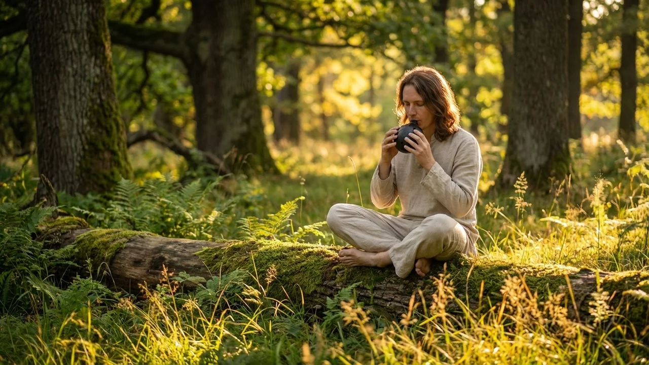 Double-Chamber Ocarina — Bass C Ebony Matte - 6