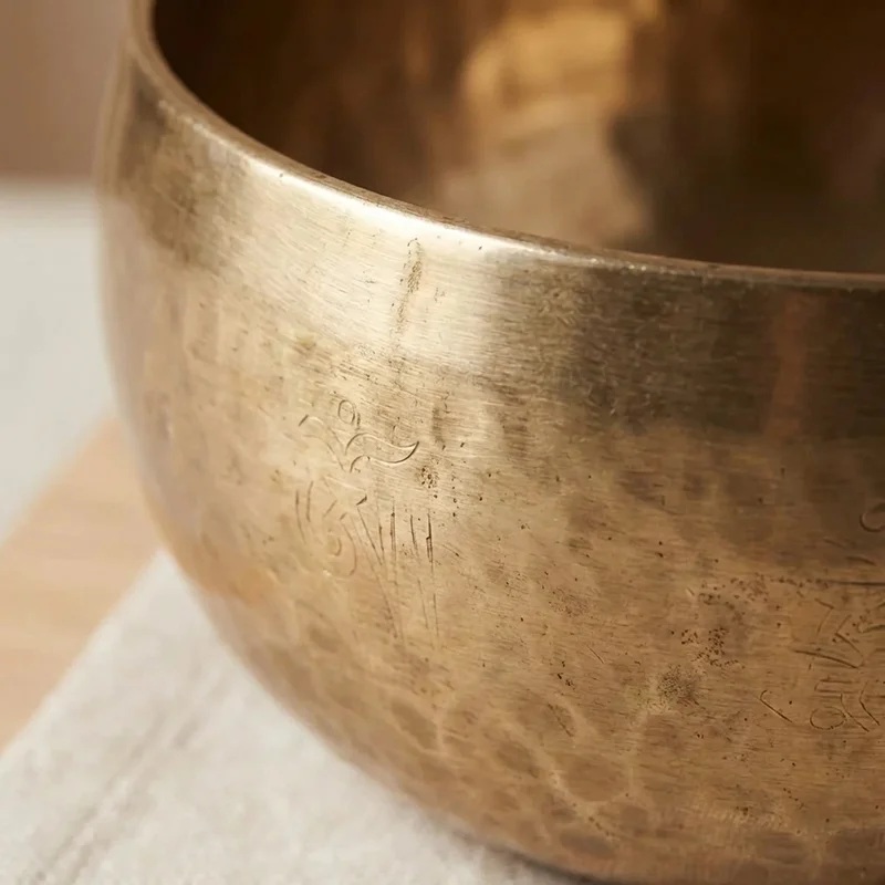 Eco-Brass Singing Bowl — 5-Inch Meditation Starter - 3
