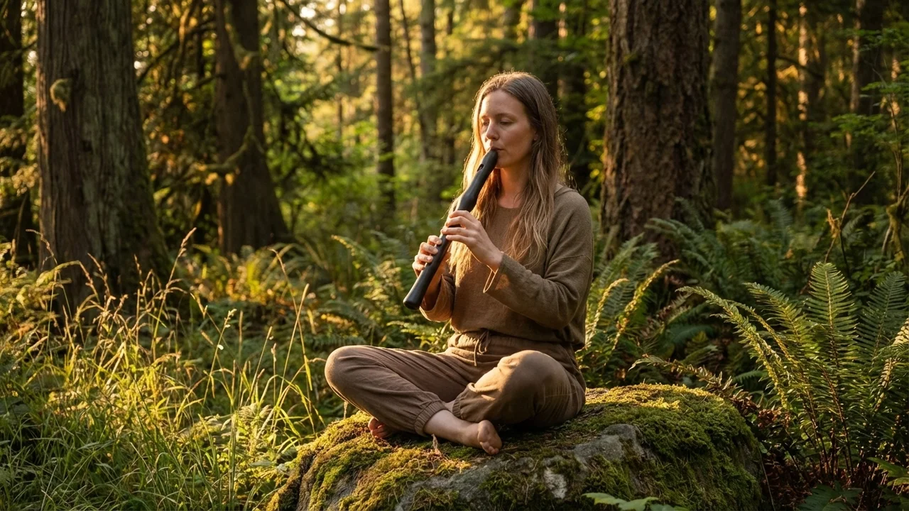 Black Ceramic Vessel Flute — Soprano G Minimalist Matte Finish - 6