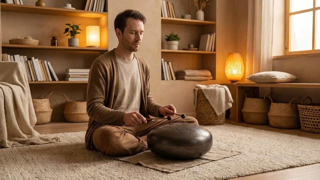 Steel Tongue Drum — C Major 11-Note Yoga Flow Edition - 5